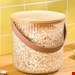  سطل شیاردار درب چوبی 3 لیتر